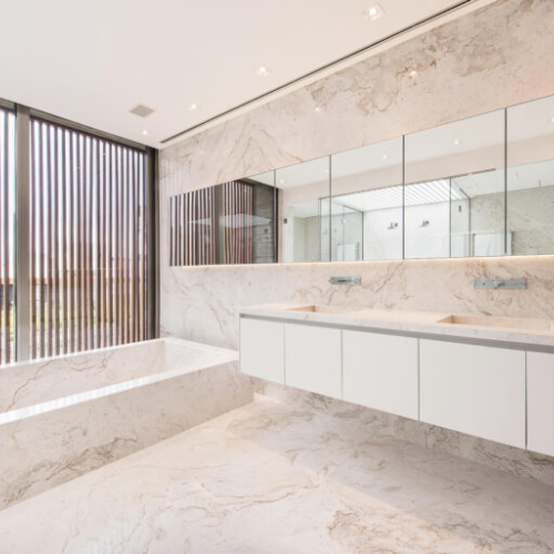 Banheiros em mármore